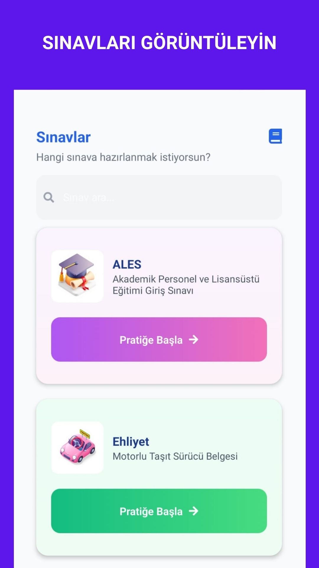 Gerçek Zamanlı İlerleme Ekranı